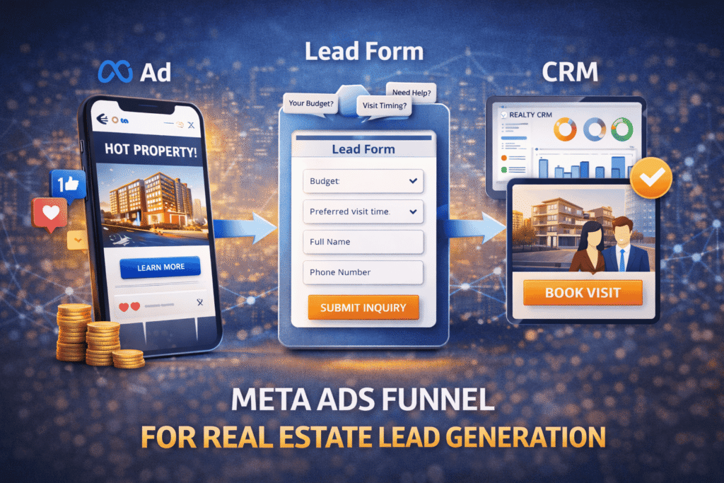 Meta ads for real estate lead generation